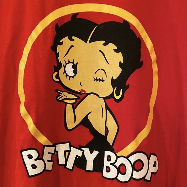 ベティーブープ Betty Boop ビンテージ 90s Tシャツ L 半袖 赤 