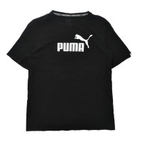 PUMA ロゴプリントTシャツ M ブラック コットン | Vintage.City ヴィンテージ 古着