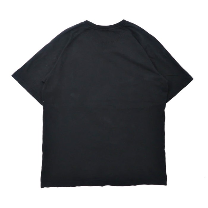 ADIDAS ビッグサイズTシャツ 4XO ブラック コットン ワンポイントロゴ | Vintage.City 古着屋、古着コーデ情報を発信