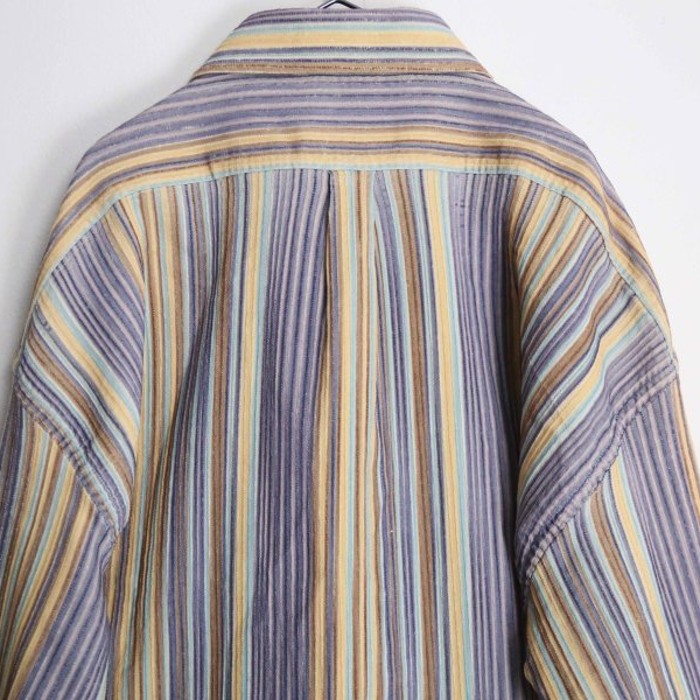 diagonal corduroy fabric dress shirt | Vintage.City 빈티지숍, 빈티지 코디 정보