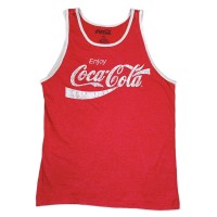 SMsize Coca cola logo tanktop | Vintage.City ヴィンテージ 古着