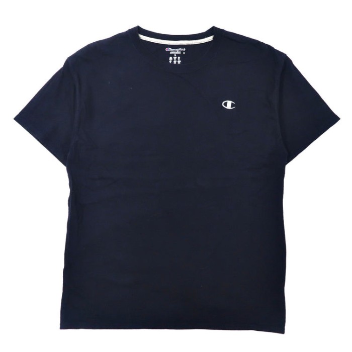 CHAMPION ビッグサイズTシャツ XL ネイビー スクリプトロゴ 90s | Vintage.City 古着屋、古着コーデ情報を発信