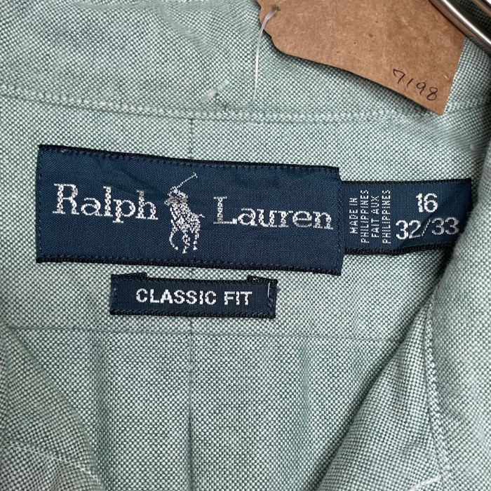 POLO RALPH LAUREN  長袖シャツ　L　刺繍 | Vintage.City 古着屋、古着コーデ情報を発信