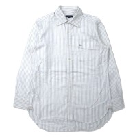 BURBERRY ドレスシャツ 41 ホワイト ストライプ コットン | Vintage.City ヴィンテージ 古着