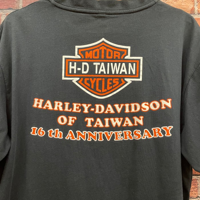 レア ハーレーダビットソン Harley-Davidson ロゴ Tシャツ L | Vintage