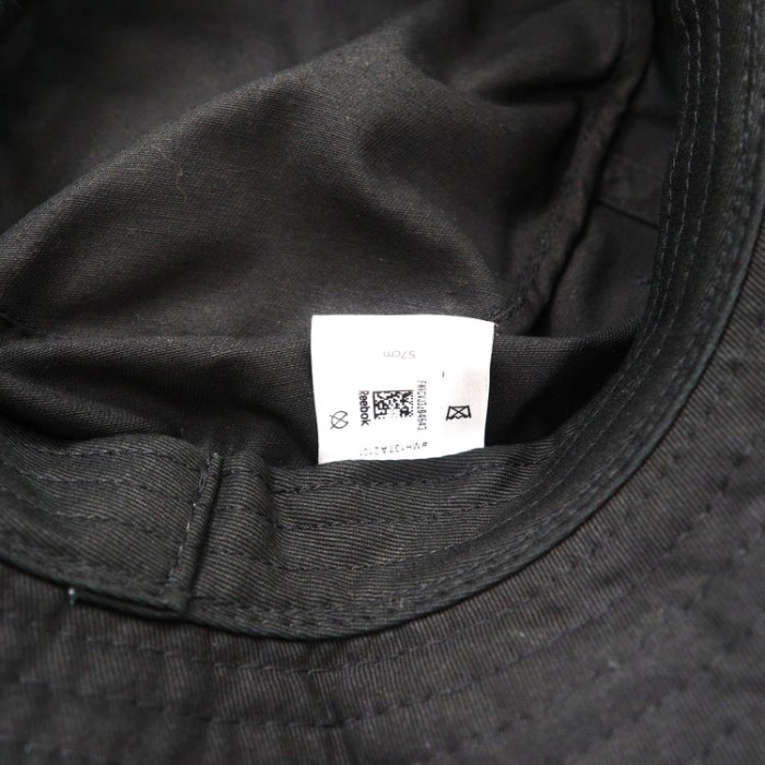REEBOK バケットハット 57CM ブラック ロゴ刺繍 2020年モデル | Vintage.City 古着屋、古着コーデ情報を発信