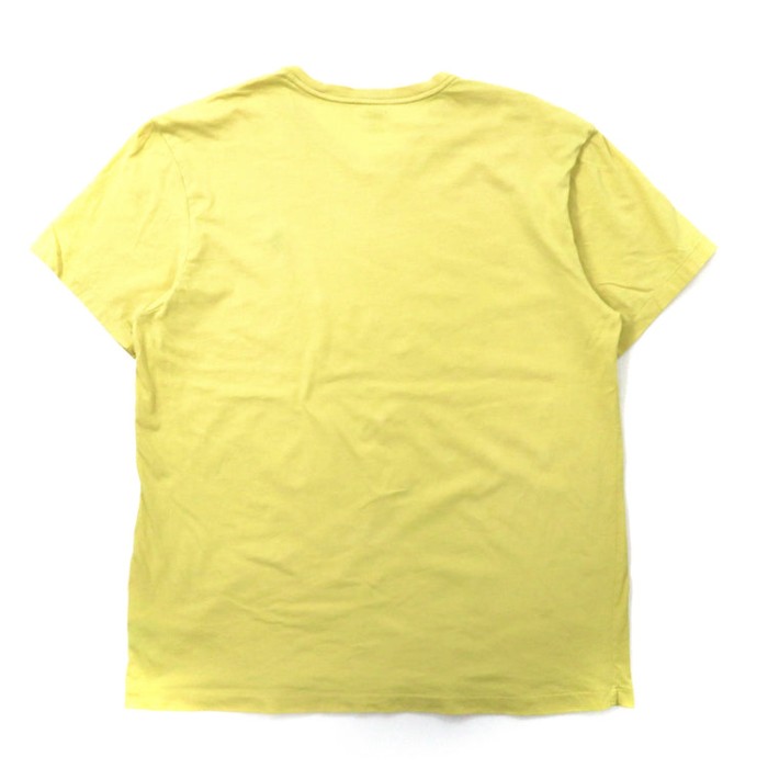 POLO RALPH LAUREN ビッグサイズ VネックTシャツ L イエロー | Vintage.City 古着屋、古着コーデ情報を発信