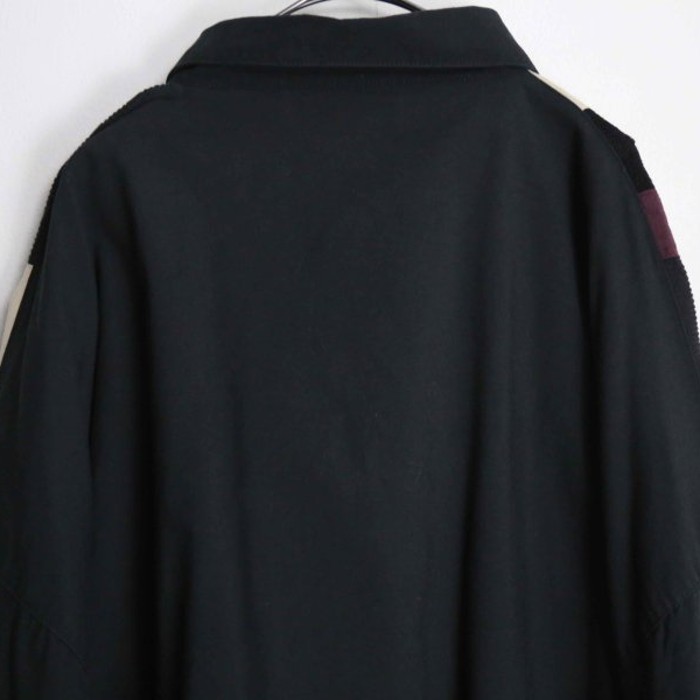 material switch line design L/S pullover | Vintage.City 古着屋、古着コーデ情報を発信