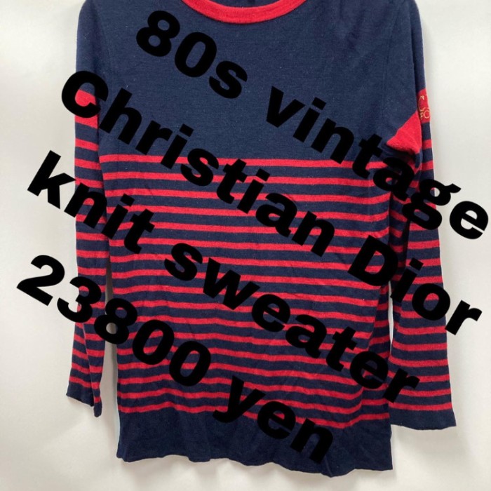 90s Christian Dior wool sweater M | Vintage.City 古着屋、古着コーデ情報を発信