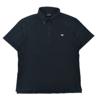 LACOSTE ポロシャツ 6 ブラック コットン ワンポイントロゴ 日本製 | Vintage.City ヴィンテージ 古着