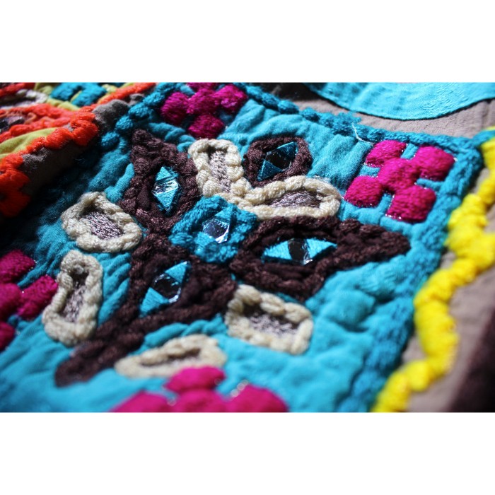 80's Shisha embroidery dress | Vintage.City 빈티지숍, 빈티지 코디 정보