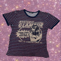 Old"HYSTERIC GLAMOUR"BAD GIRL print tee | Vintage.City 古着屋、古着コーデ情報を発信