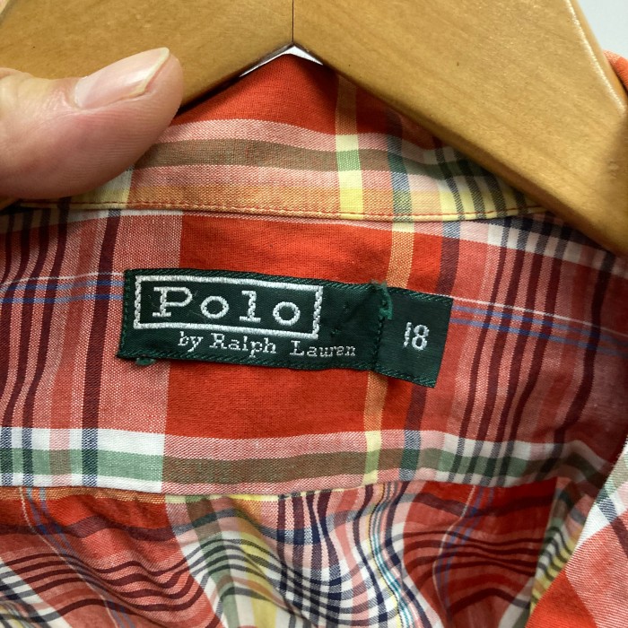 90aPOLO by Ralph Laurenチェック半袖シャツ　18 | Vintage.City 빈티지숍, 빈티지 코디 정보