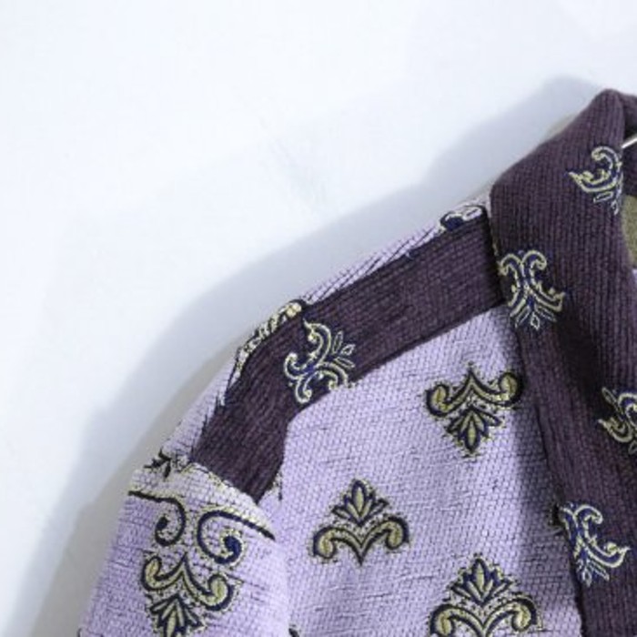 Ornament pattern purple gobelin jacket | Vintage.City 古着屋、古着コーデ情報を発信