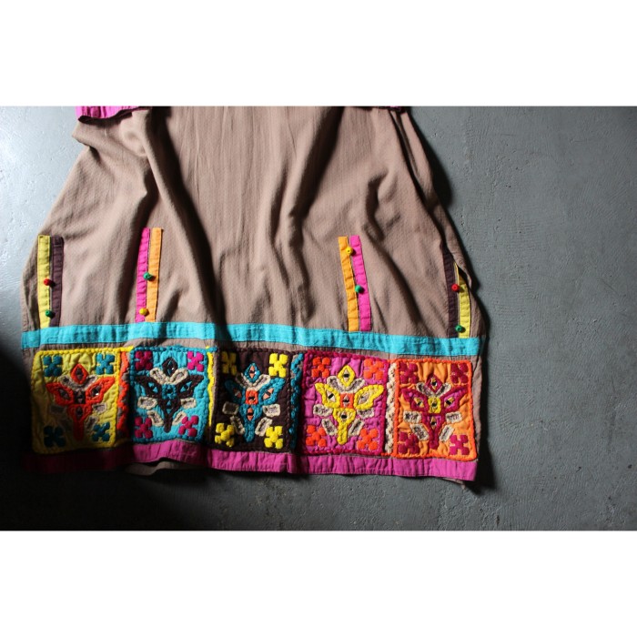 80's Shisha embroidery dress | Vintage.City 古着屋、古着コーデ情報を発信