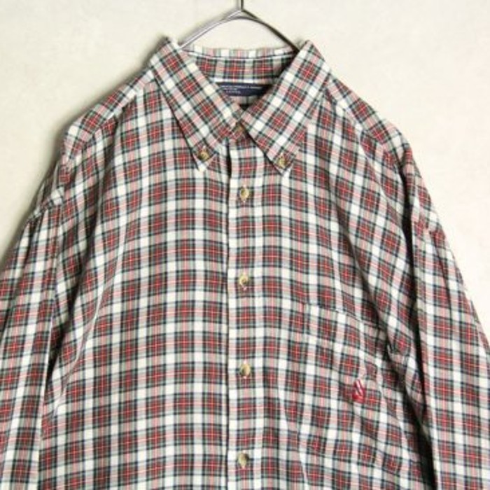 classic color check button down shirt | Vintage.City 古着屋、古着コーデ情報を発信