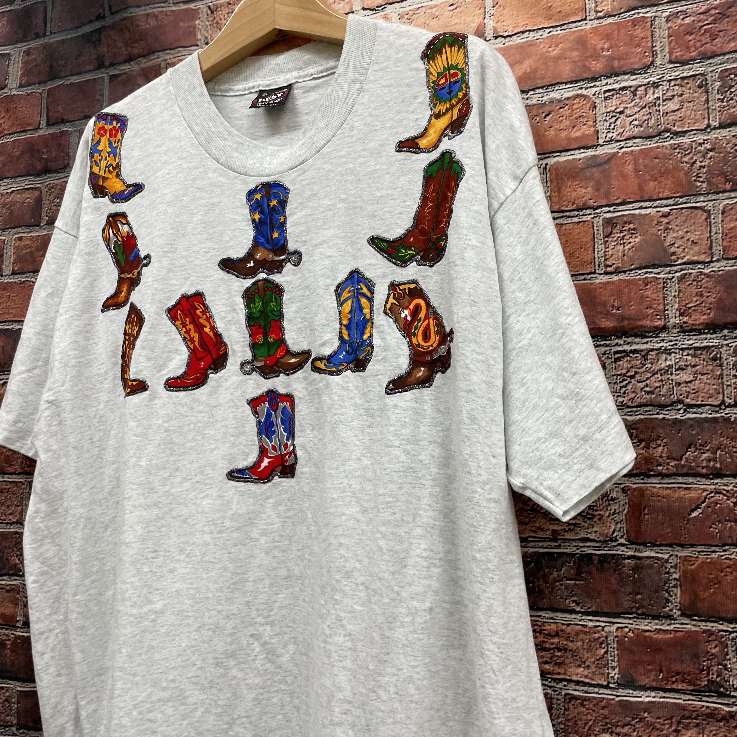 90sフルーツオブザルームFruit Of The Loom Tシャツ グレー | Vintage.City