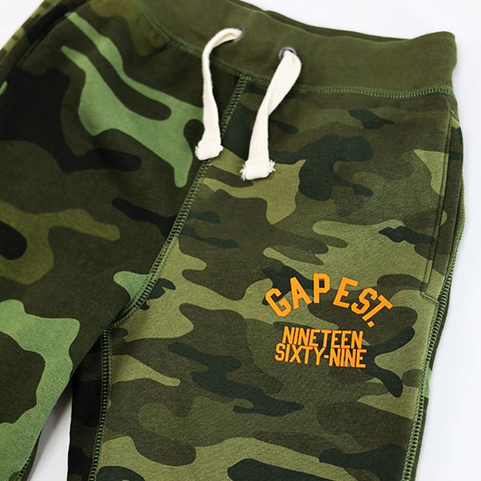00s GAP Camouflage Sweat Short Pants 6歳位 | Vintage.City 古着屋、古着コーデ情報を発信