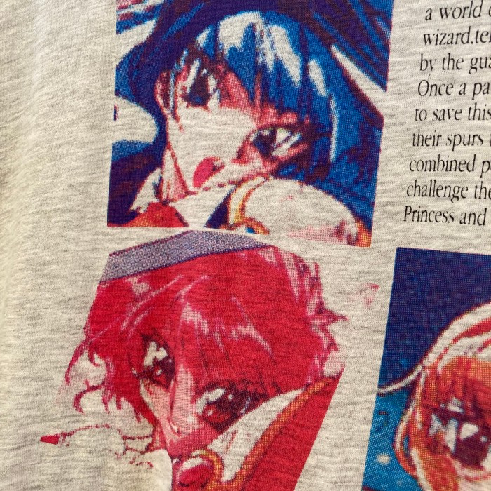 【Special】vintage 90s アニメTシャツ　魔法騎士レイアース