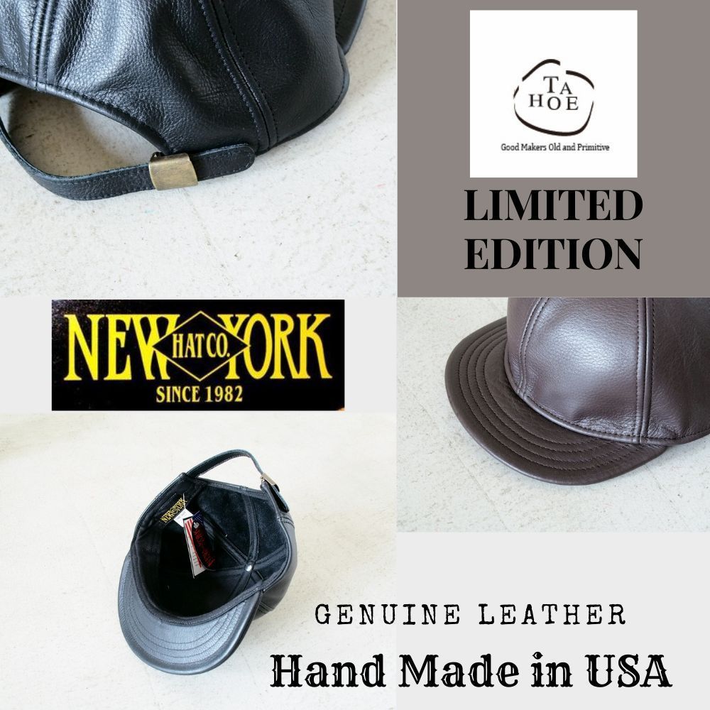 NEWYORK HAT ニューヨークハット 別注 レザーキャップ | Vintage.City