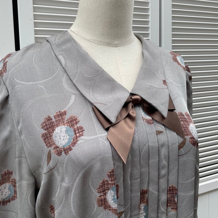 floral chelsea collar dress | Vintage.City 古着屋、古着コーデ情報を発信