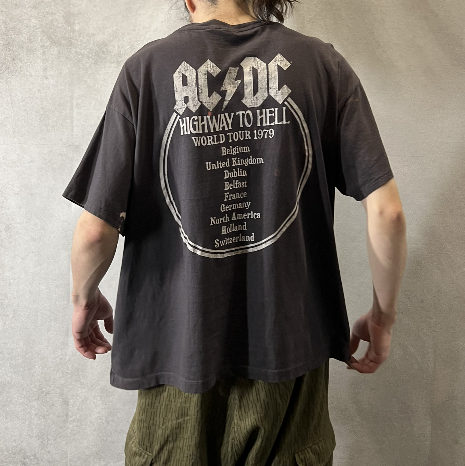 ACDC RAG (古着・希少)ac⚡︎dc Vintage ACDC Tシャツ ビンテージ Tの
