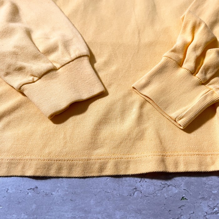 90年代 クリスチャンディオール 鹿の子 ポロシャツ イエロー 長袖 イタリア製 | Vintage.City 古着屋、古着コーデ情報を発信
