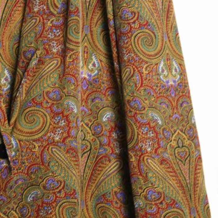 paisley pattern silk easy tailoredjacket | Vintage.City Vintage Shops, Vintage Fashion Trends