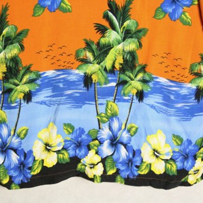 evening resort hibiscus aloha shirt | Vintage.City 古着屋、古着コーデ情報を発信