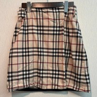バーバリーロンドン ノバチェック リバーシブルラップスカート 巻きスカート 40 | Vintage.City ヴィンテージ 古着