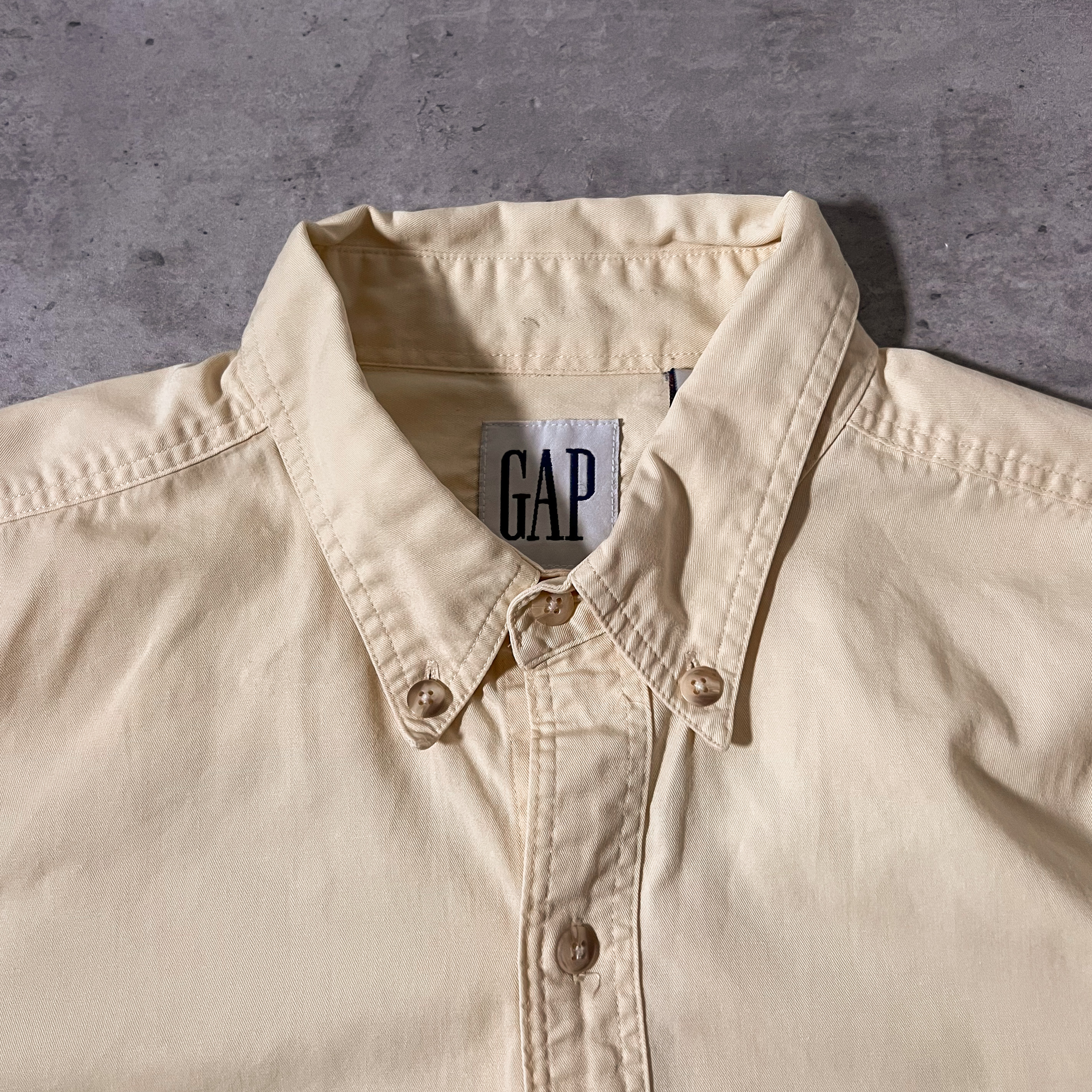 80年代 90年代 オールドギャップ 白タグ B.D.シャツ ボタンダウンシャツ | Vintage.City