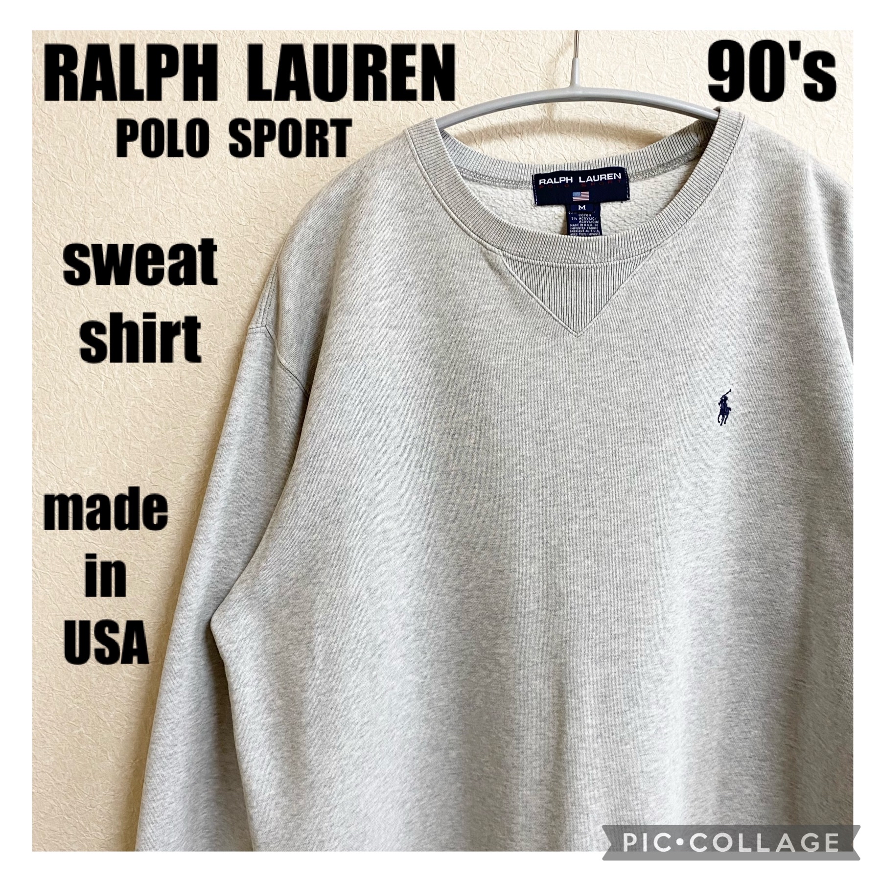 90's ラルフローレン ポロスポーツ POLO SPORT スウェットシャツ | Vintage.City