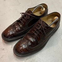 K.Ito ウイングチップ レザー ビジネス ドレスシューズ 24.5EE 革靴 | Vintage.City ヴィンテージ 古着