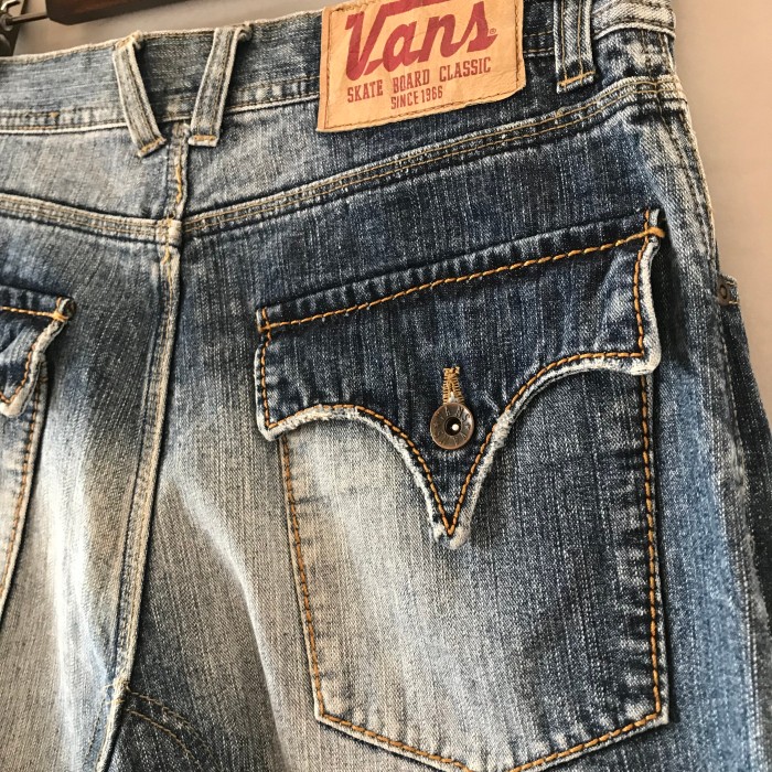 VANS バンズ デニム ジーンズ ワイドストレート W30 | Vintage.City 古着屋、古着コーデ情報を発信