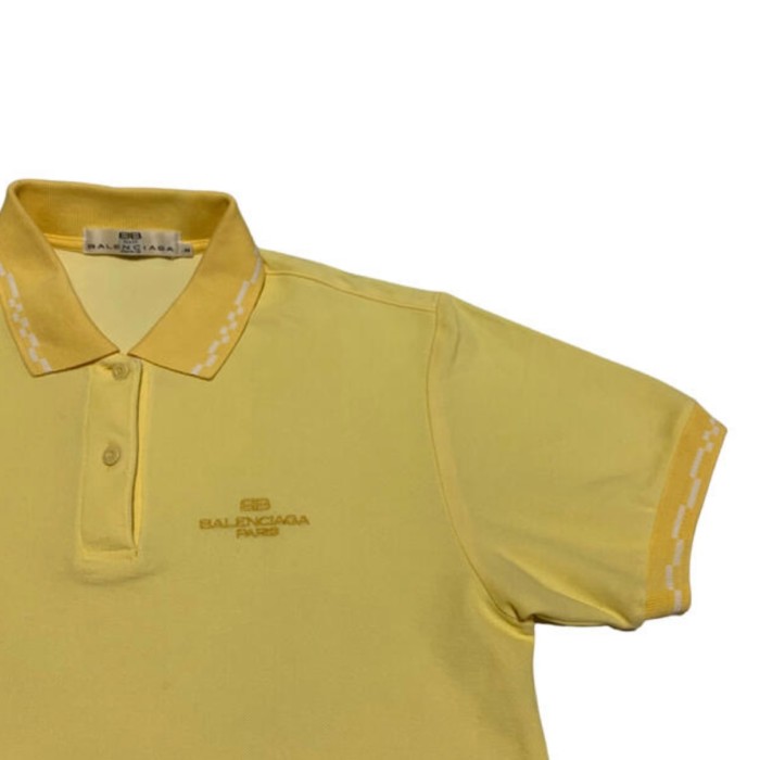 Balenciaga Logo Tee Yellow | Vintage.City 古着屋、古着コーデ情報を発信