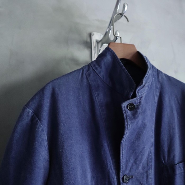 french work cotton twill tailored jacket | Vintage.City 빈티지숍, 빈티지 코디 정보