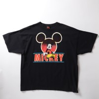 70年代 ミッキーマウス ディズニー リンガーTシャツ メンズM相当 