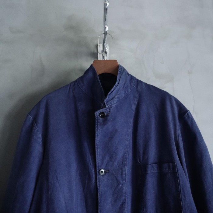 french work cotton twill tailored jacket | Vintage.City 빈티지숍, 빈티지 코디 정보