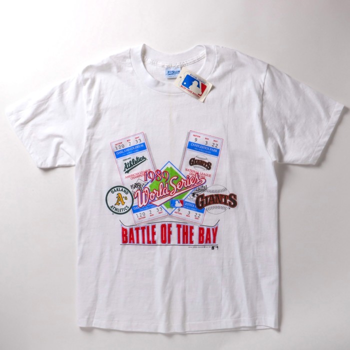新品】80s ヴィンテージ MLB ワールドシリーズ 半袖 Tシャツ USA製 ...