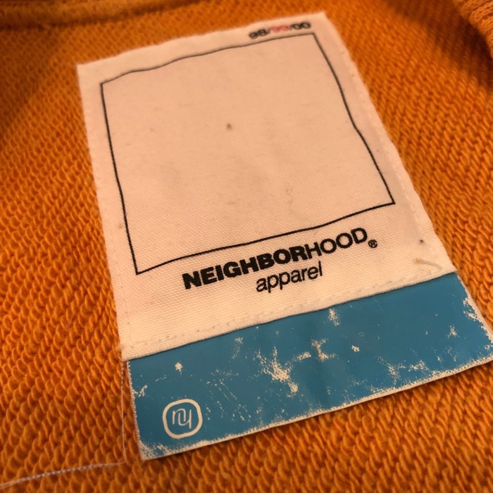 1999 NEIGHBORHOOD ネイバーフッド 半袖スウェット オレンジ