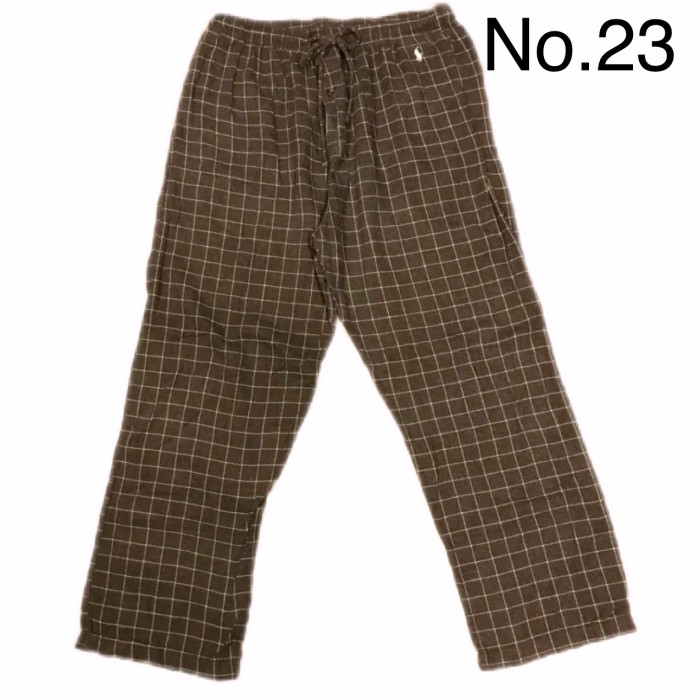 【23】Lsize Polo Ralph Lauren check pants | Vintage.City ヴィンテージ 古着
