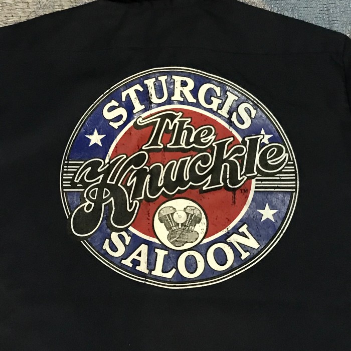 Sturgis the knuckle saloon ワークシャツ　 | Vintage.City ヴィンテージ 古着