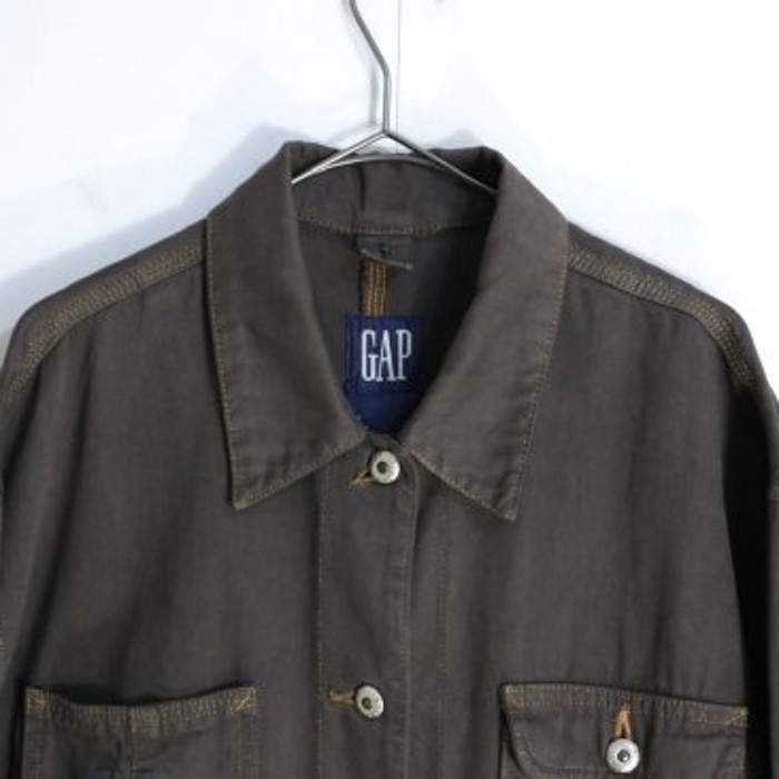 "OLD GAP" 90's dark brown coveralls. | Vintage.City 古着屋、古着コーデ情報を発信