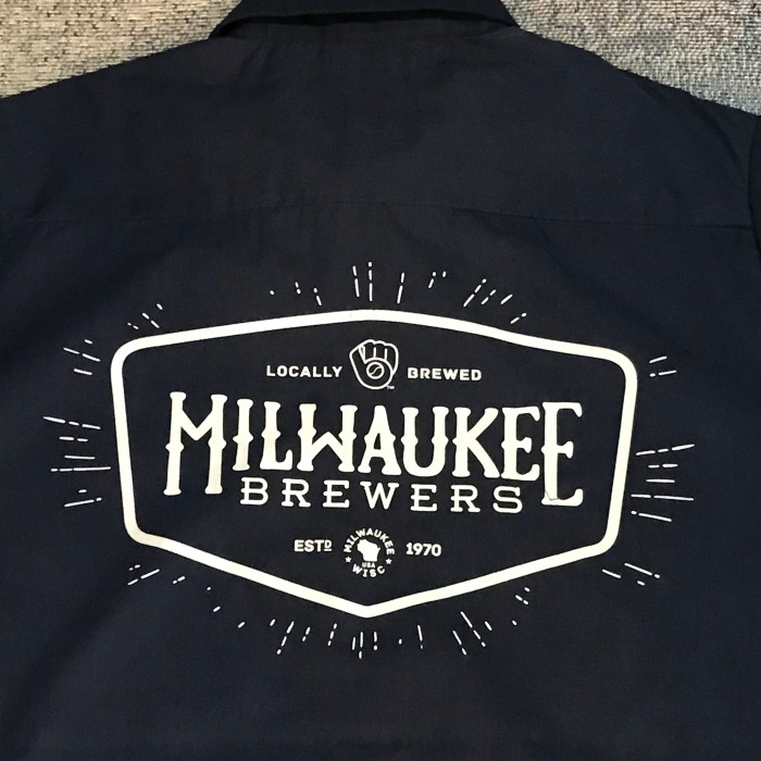 Miluwaukee Brewers ワークシャツ　 | Vintage.City ヴィンテージ 古着
