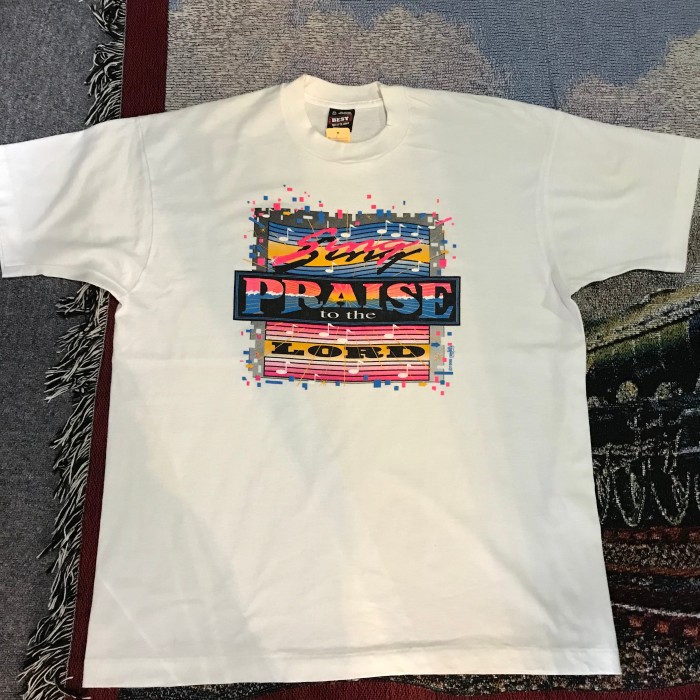 Sing praise to the lord Tシャツ | Vintage.City ヴィンテージ 古着