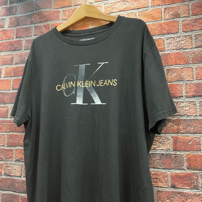 カルバンクライン CALVIN KLEIN ジーンズ Tシャツ ブラック XL | Vintage.City ヴィンテージ 古着
