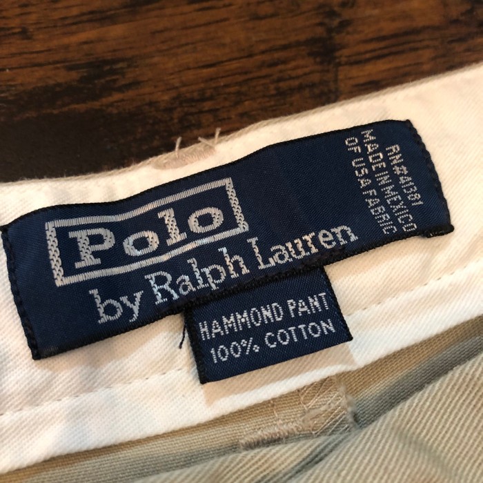 90s POLO RALPH LAUREN/HAMMOND PANT | Vintage.City ヴィンテージ 古着