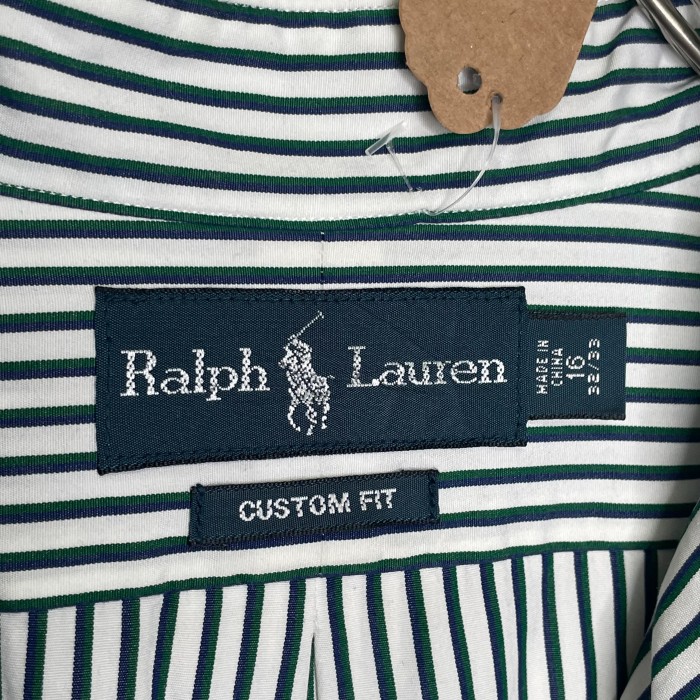 POLO RALPH LAUREN   長袖シャツ　XL　ストライプ　刺繍 | Vintage.City ヴィンテージ 古着