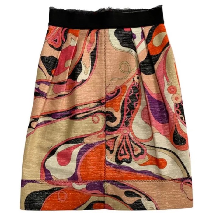 EMILIO PUCCI Skirt Multicolor | Vintage.City ヴィンテージ 古着