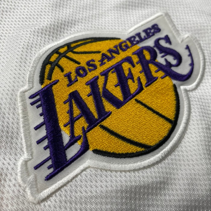 NIKE NBA ロサンゼルスレイカーズ刺繍ロゴシューティングシャツゲーム ...